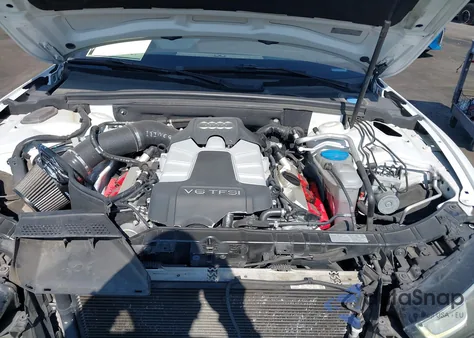 2013 Audi S5 3.0T Premium Plus из США, поврежденный, VIN WAUCGAFR0DA042850